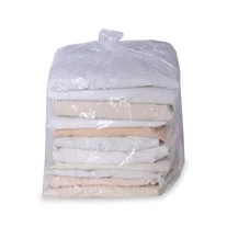 30 lb Clear Plastic Bags QTY 40